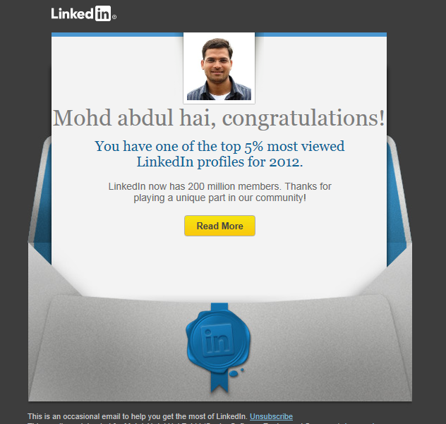 Zahid linkedin top 5%